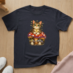 Mushroom cat T-shirt