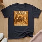 Side Quests cat T-shirt