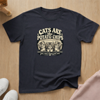 Cats are like potato chips T-shirt