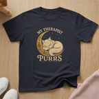 My therapist purrs (light) T-shirt