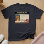 Cat dad ID T-shirt