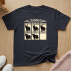 Cat training guide (light) T-shirt
