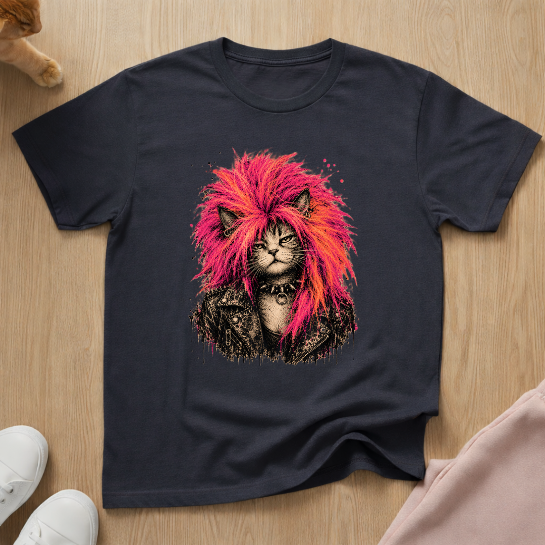 Girl punk T-shirt