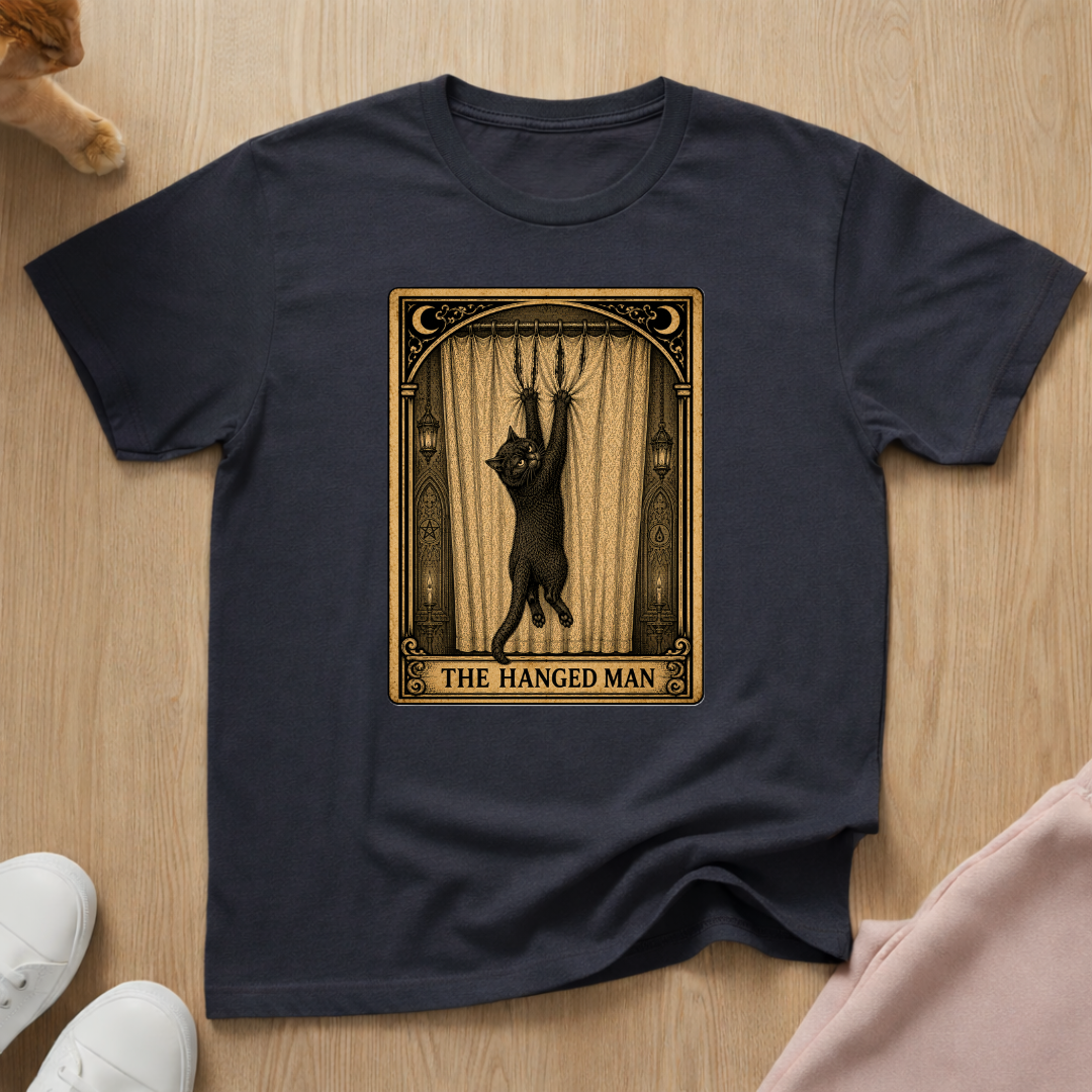 "The Hanged Man" Tarot Card T-shirt