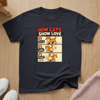 How cats show love T-shirt