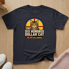 Six hundred dollar cat T-shirt