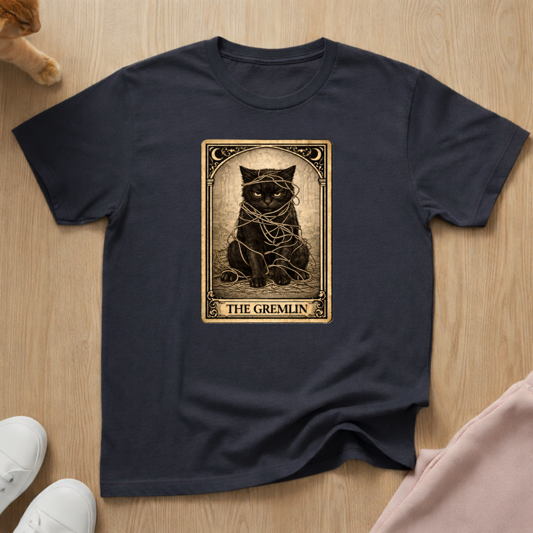 "The Gremlin" Tarot Card T-shirt
