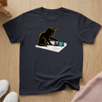 Kitten with dice T-shirt