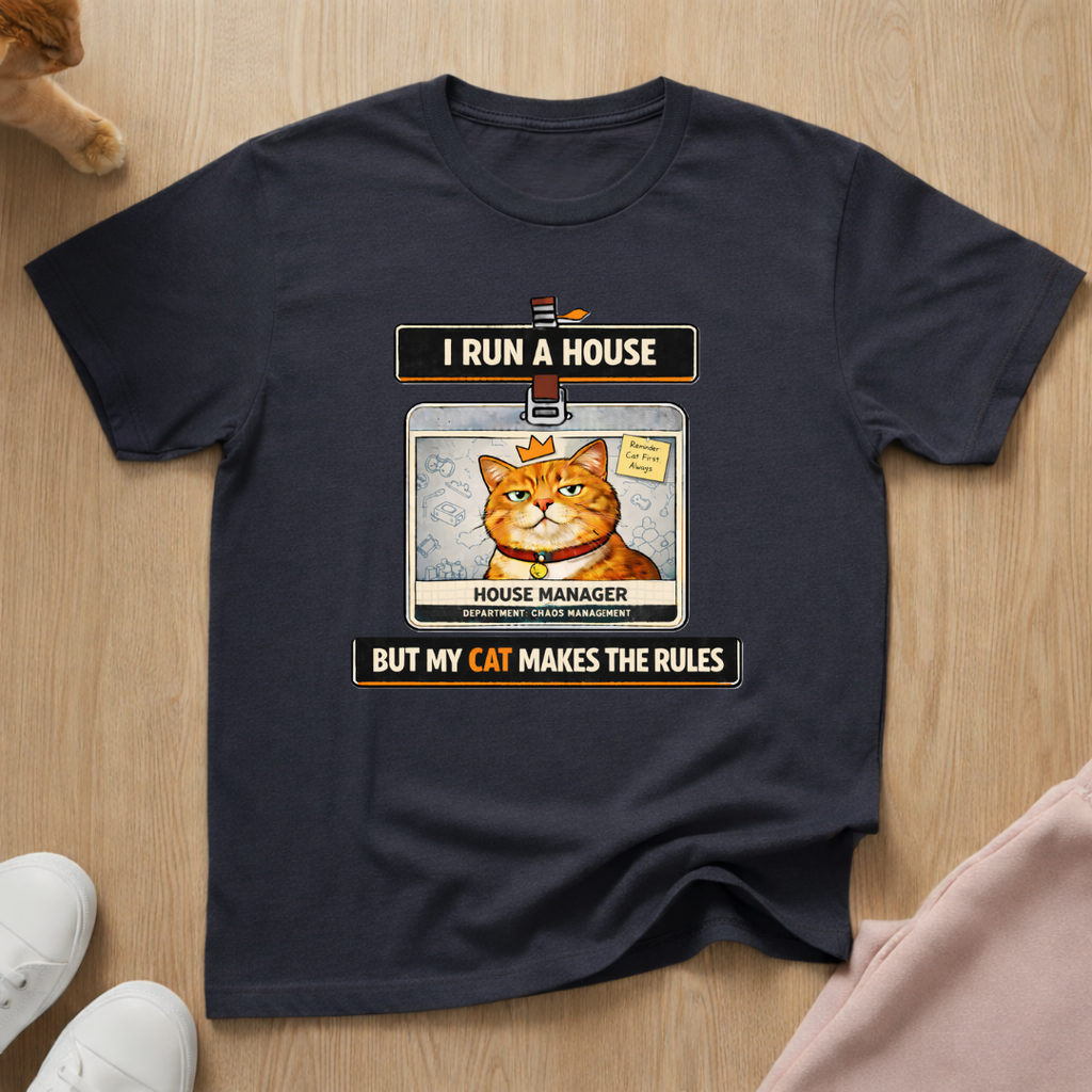 I run a house T-shirt