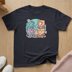 Cute DnD party cat T-shirt