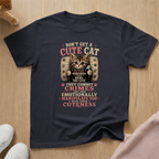 Don't get a cute cat T-shirt