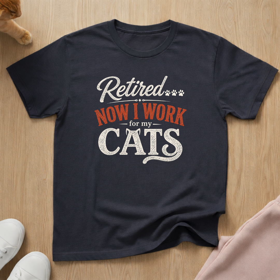 Retired... (light) T-shirt