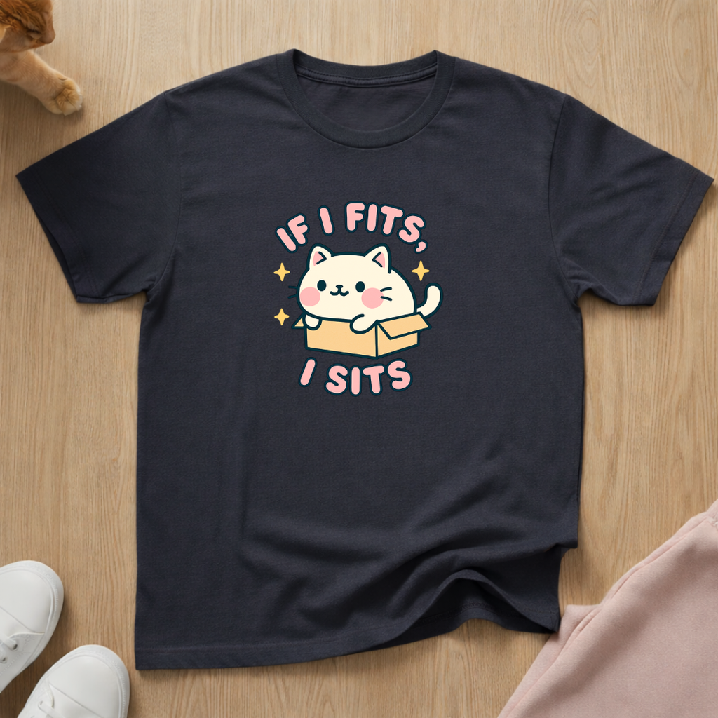 Cute if I fits cat T-shirt