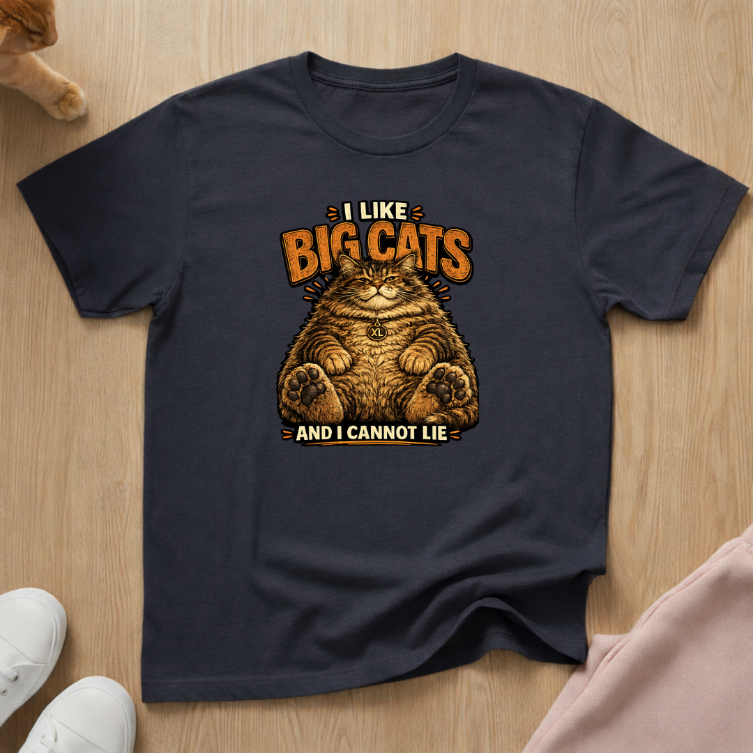 I like big cats T-shirt