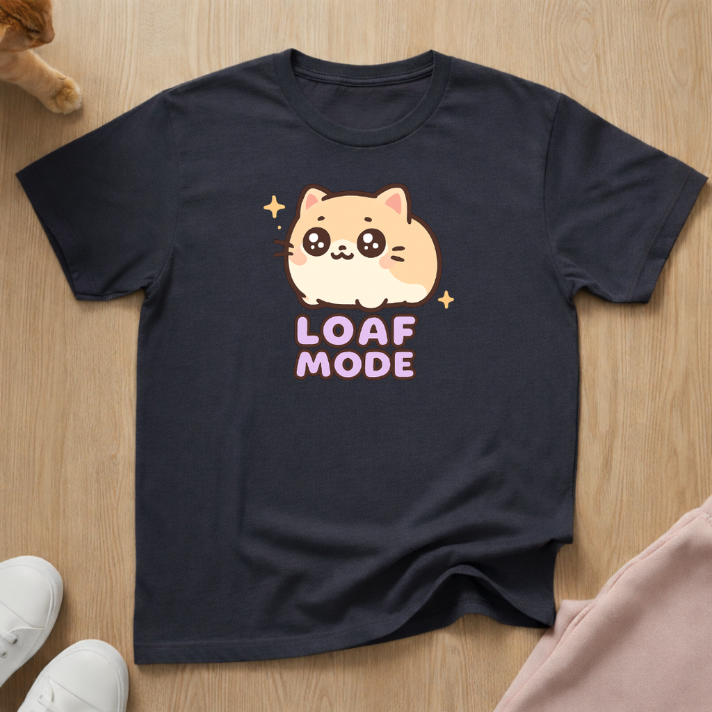 Cute Loaf Mode cat T-shirt