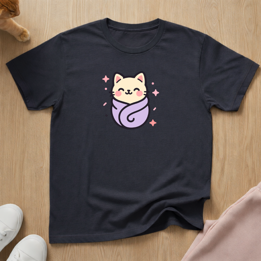 Cute Purritto cat T-shirt