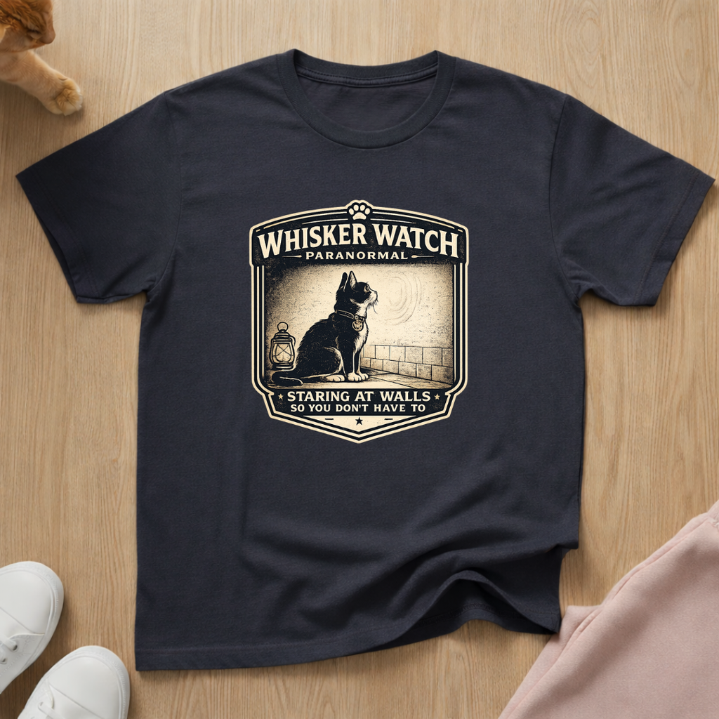 Whisker watch paranormal T-shirt
