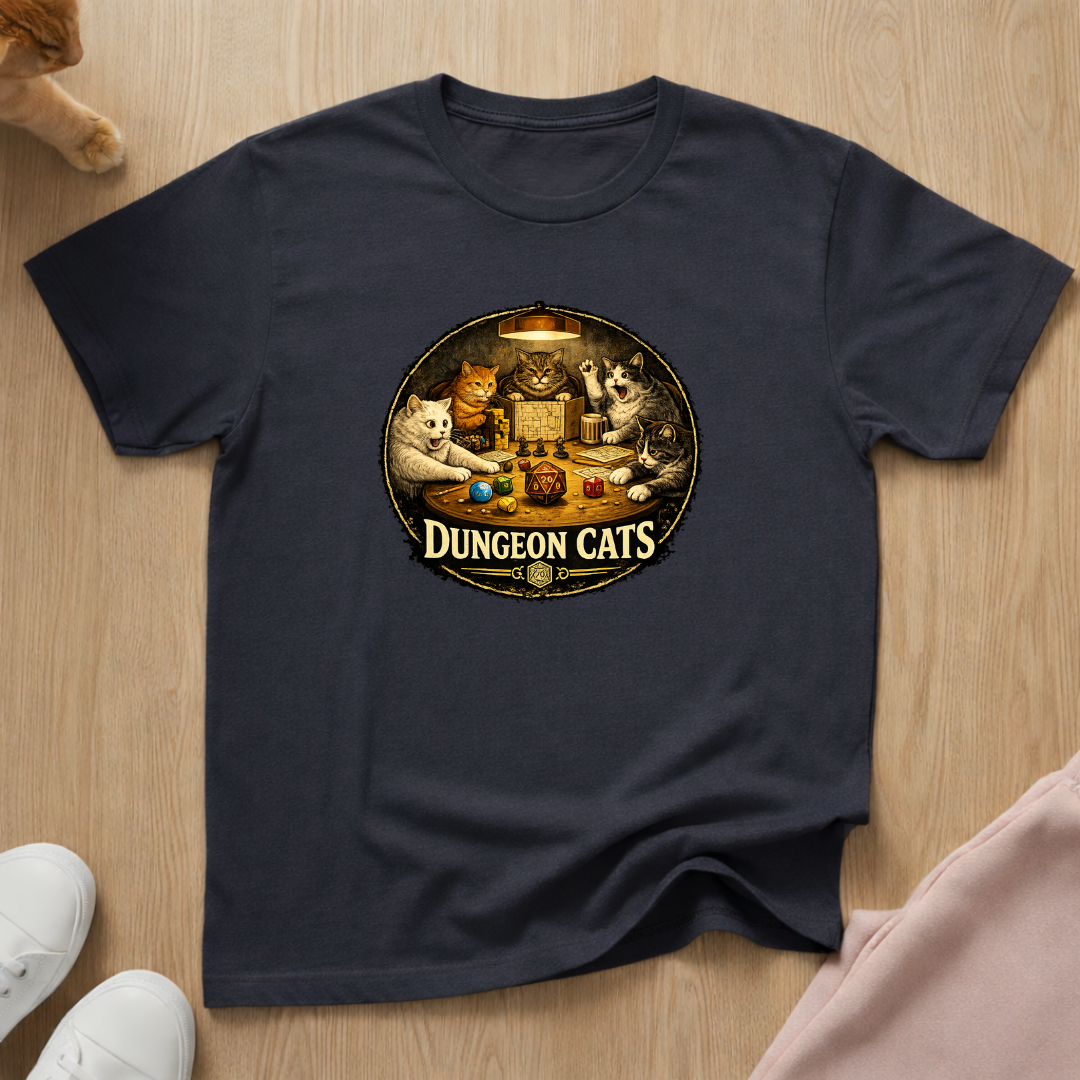 Dungeon cats T-shirt