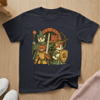 Cat DnD party cat T-shirt