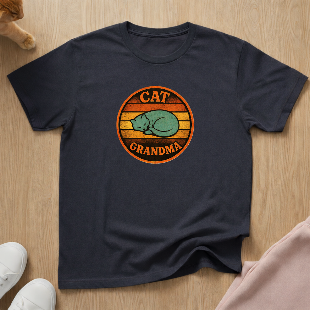 Cat Grandma T-shirt