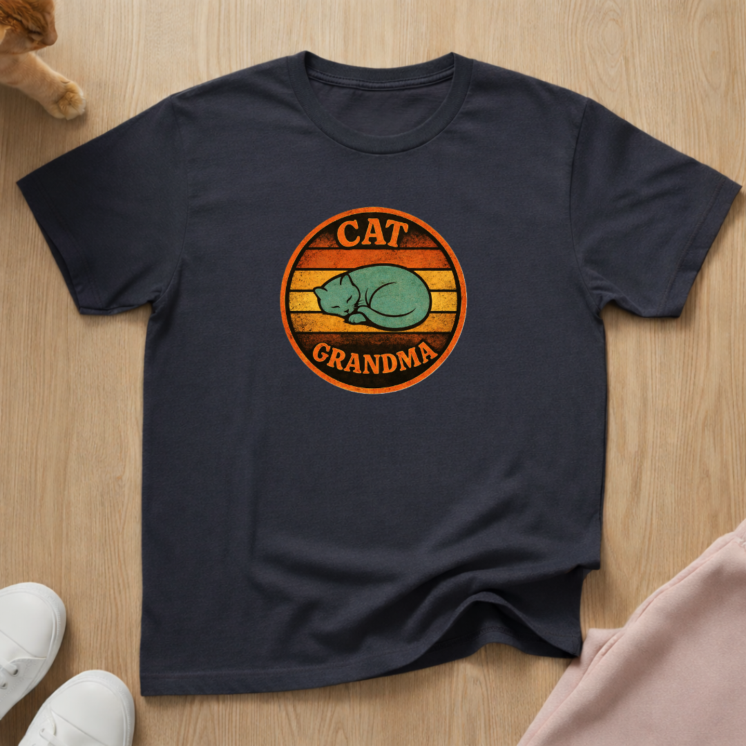 Cat Grandma T-shirt