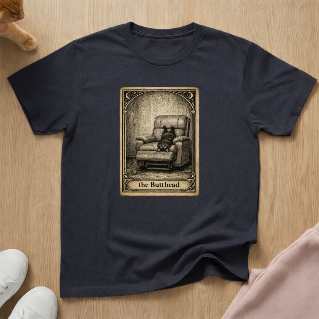 "The Butthead" Tarot Card T-shirt