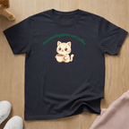 Powered by purrs and coffee 3 cat T-shirt