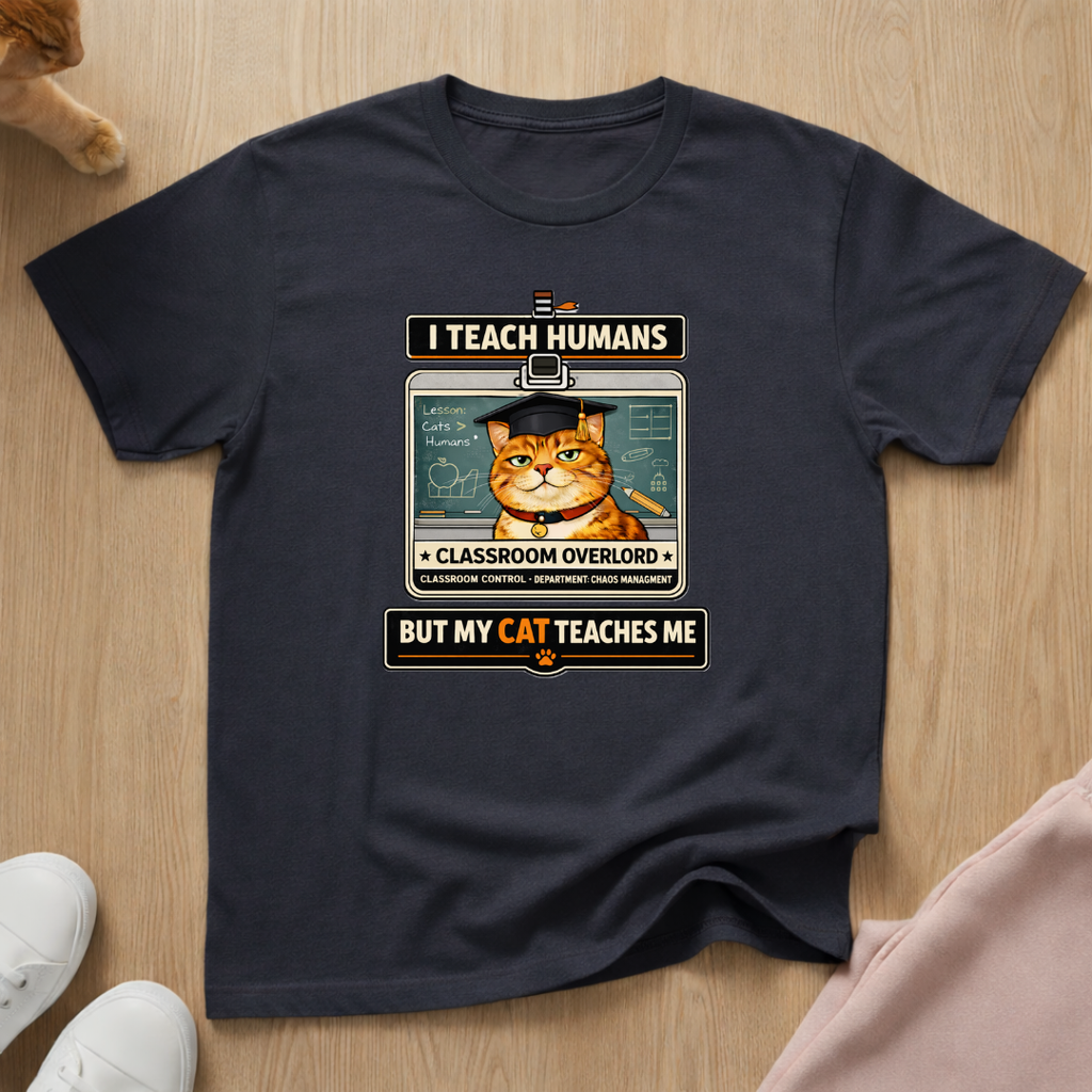 I teach humans T-shirt