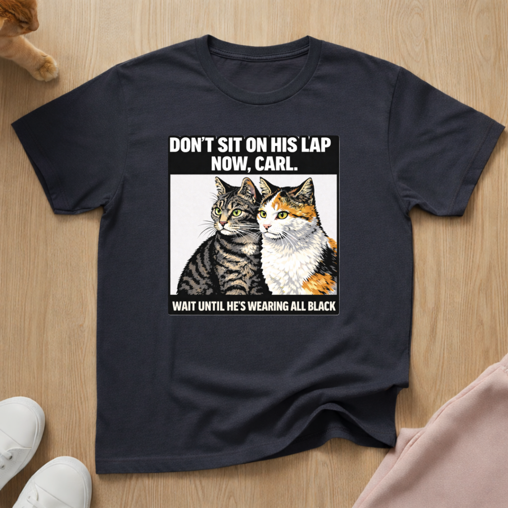 Don't sit Carl T-shirt