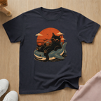 Summertime cat T-shirt