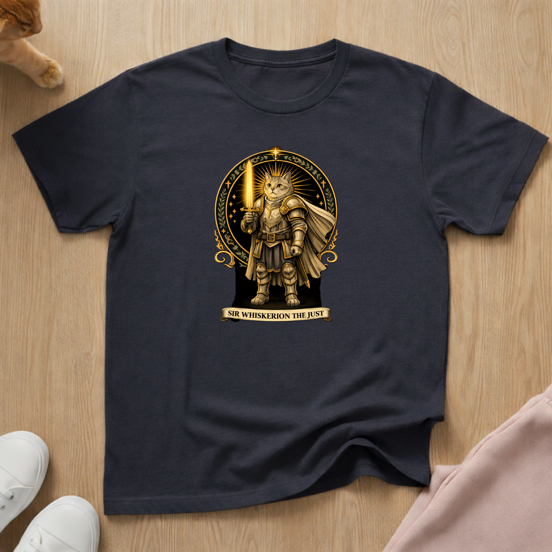 RPG Paladin "Sir Whiskerion" 2 T-shirt