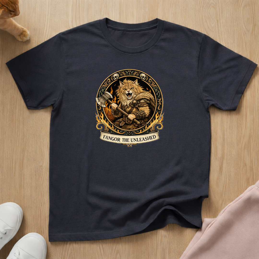 RPG Barbarian "Fangor" T-shirt