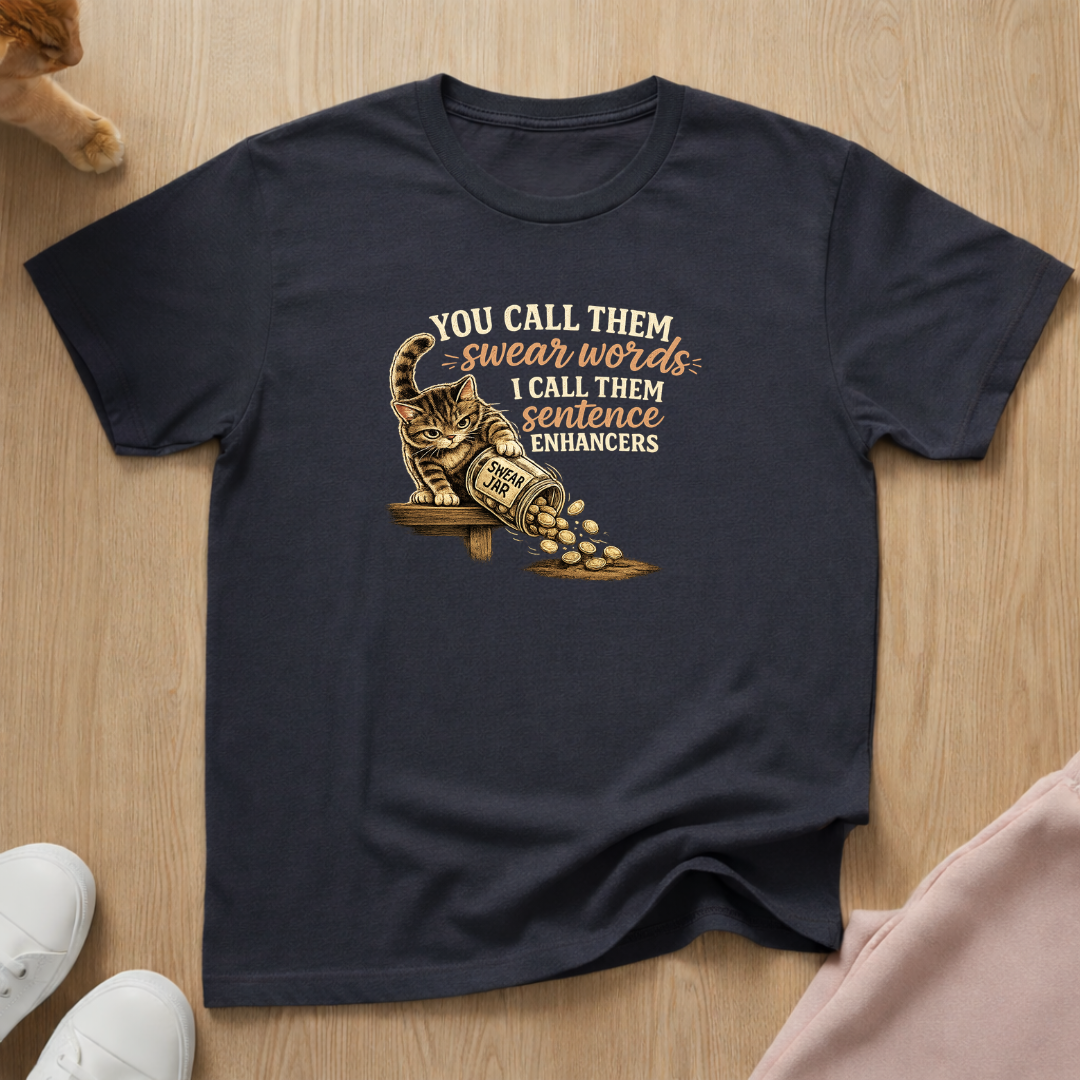 Sentence enhancers (light) T-shirt