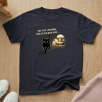 Leaving the litter box (White) T-shirt