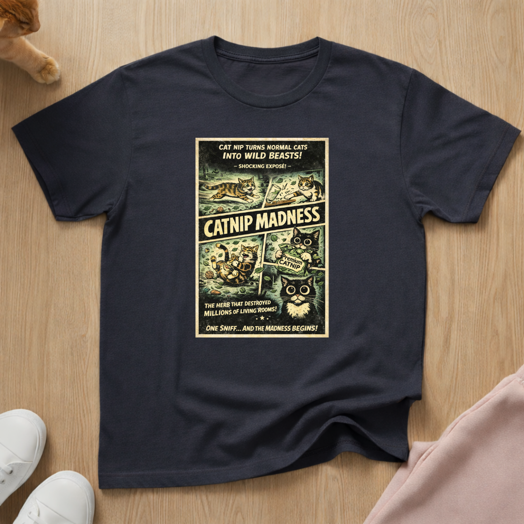 Catnip Madness T-shirt