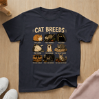 Cat breeds T-shirt