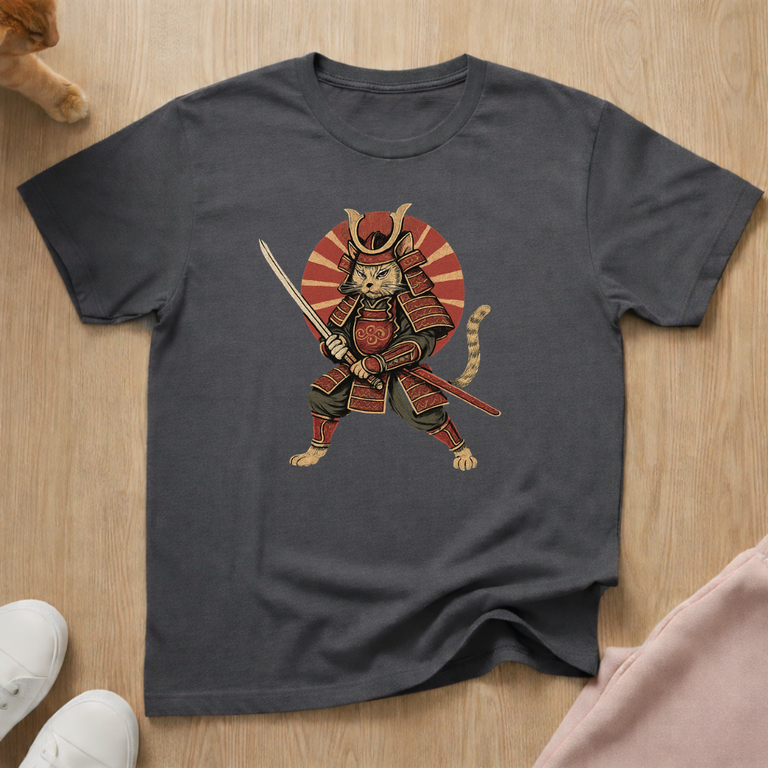 Samuri Cat 2 cat T-shirt