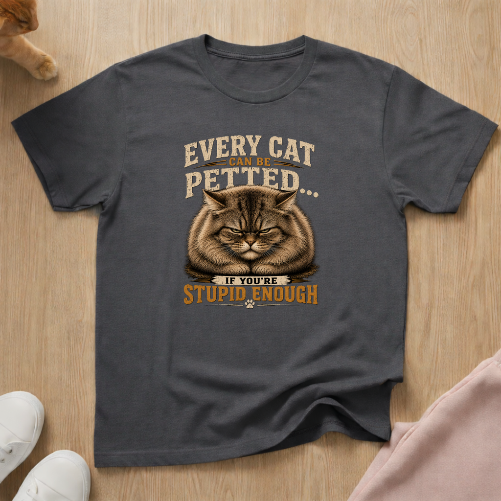 Every cat can be petted... T-shirt