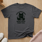 Read banned books cat T-shirt