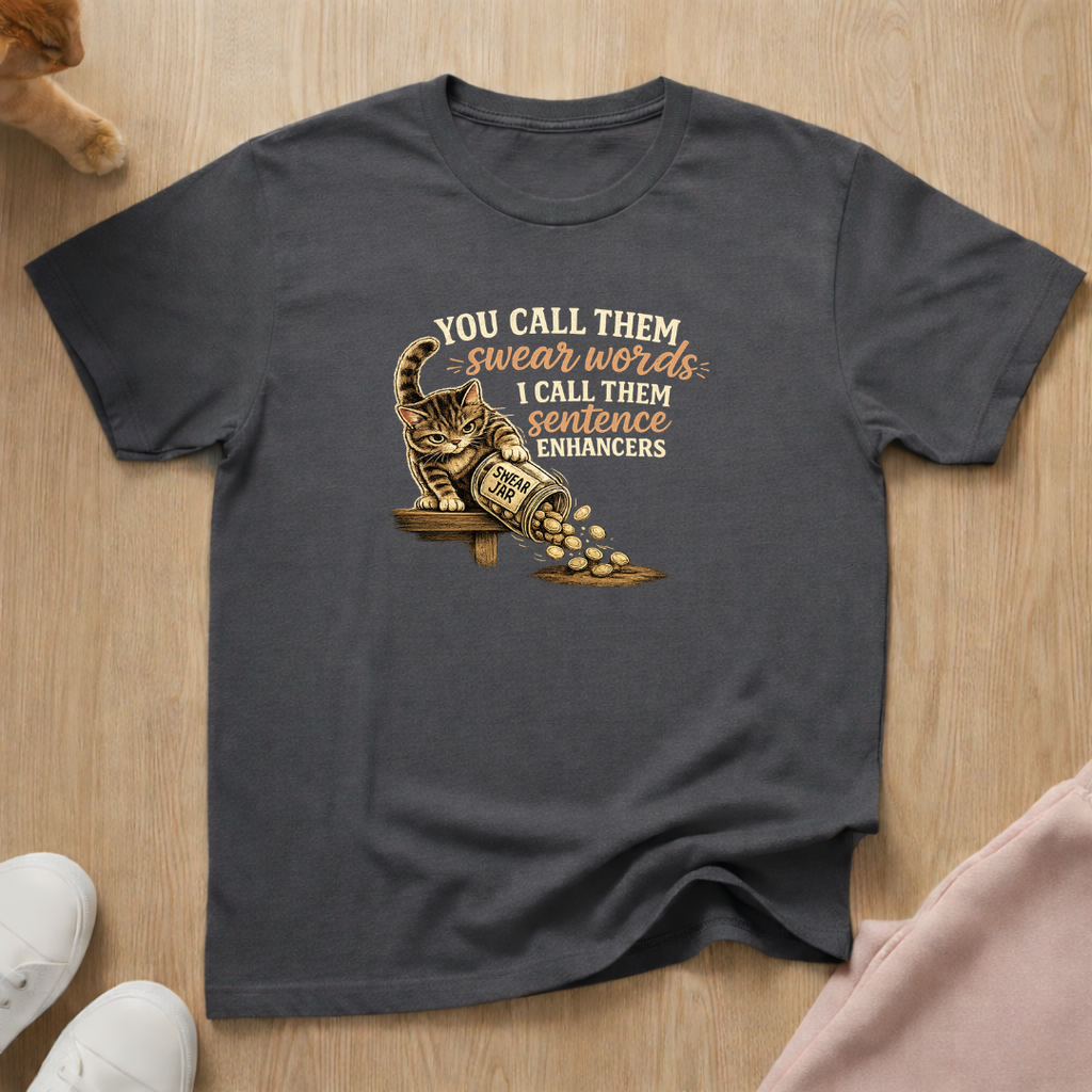 Sentence enhancers (light) T-shirt