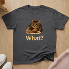 What? cat taking chicken T-shirt
