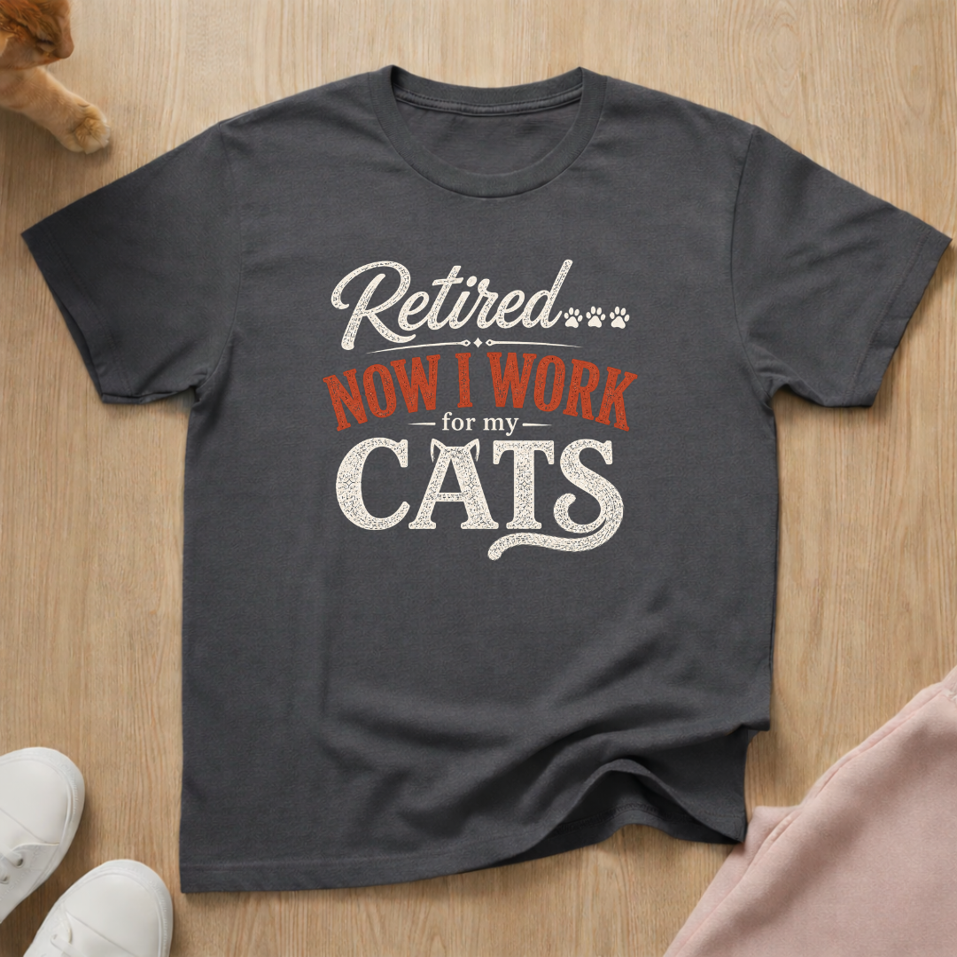 Retired... (light) T-shirt