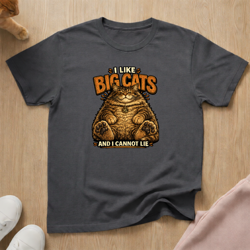 I like big cats T-shirt