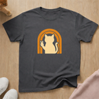 Peace cat T-shirt