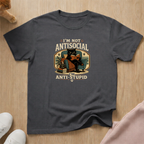 Not antisocial (light) T-shirt