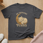 My therapist purrs (light) T-shirt