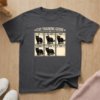 Cat training guide (light) T-shirt