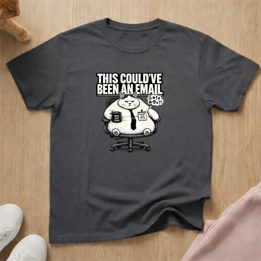 Could have been an email (light) T-shirt