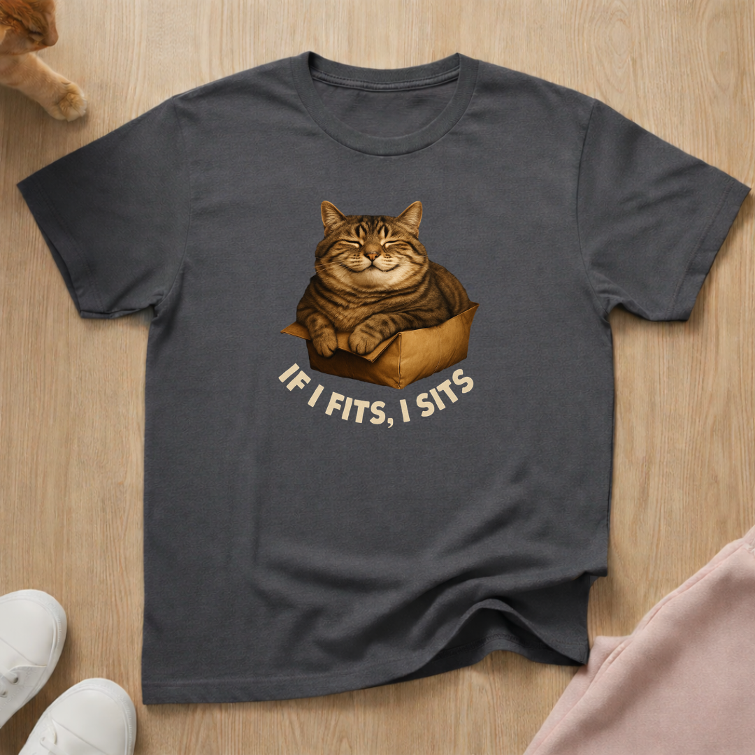 If I Fits 2 cat T-shirt