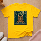 Tech Support Cat T-Shirt